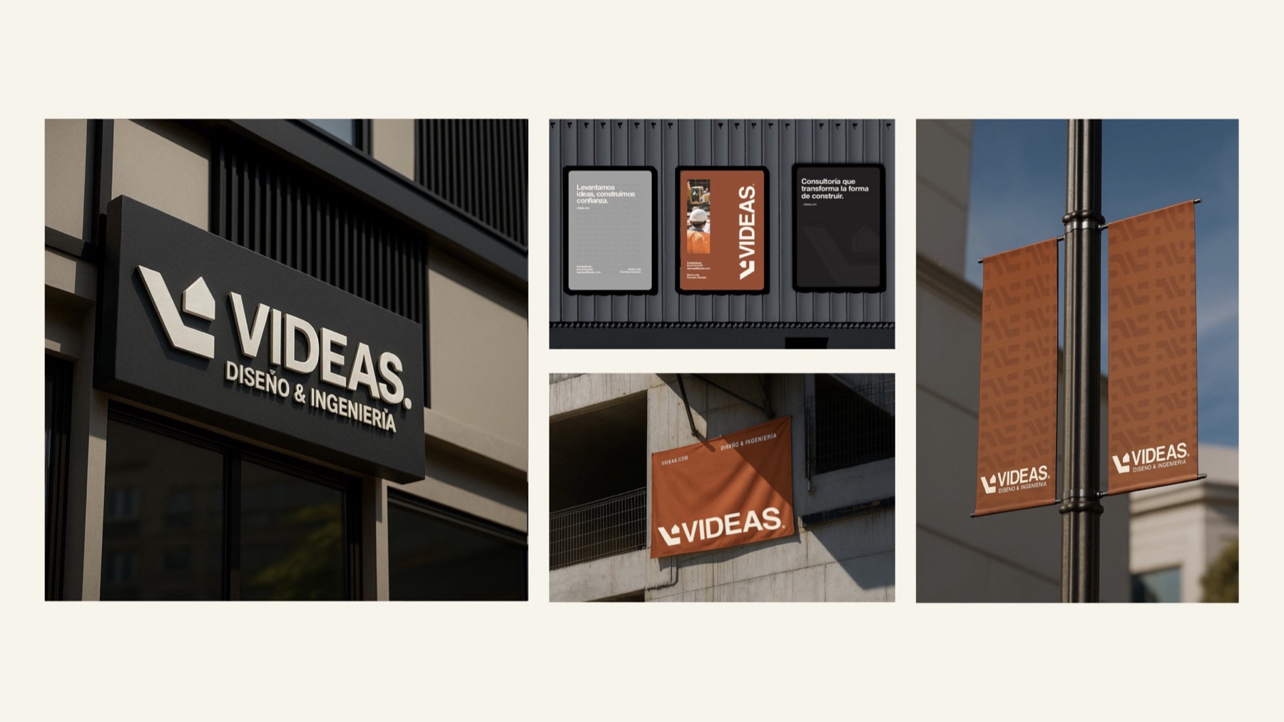 Brand signage and banners