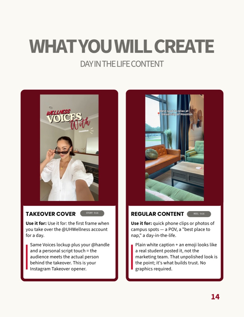 What you will create